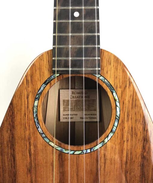 Tiny tenor koa label