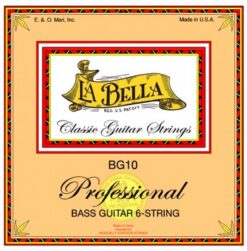 BG10 La Bella - bass guitar 6-string